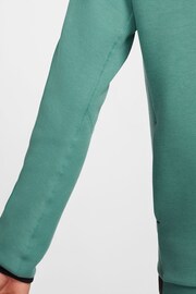 Nike Green/Black Tech Fleece Pullover Hoodie - Image 6 of 11