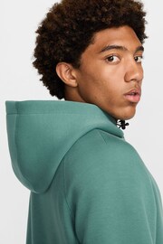 Nike Green/Black Tech Fleece Pullover Hoodie - Image 8 of 11
