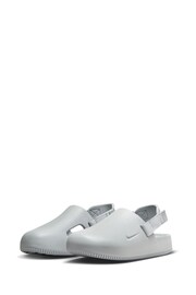 Nike Grey Calm Mules Sliders - Image 2 of 12