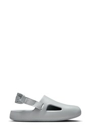 Nike Grey Calm Mules Sliders - Image 4 of 12