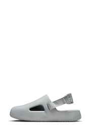 Nike Grey Calm Mules Sliders - Image 5 of 12