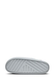 Nike Grey Calm Mules Sliders - Image 8 of 12