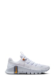 Nike Yellow/White Free Metcon 5 Training Trainers - Image 1 of 11