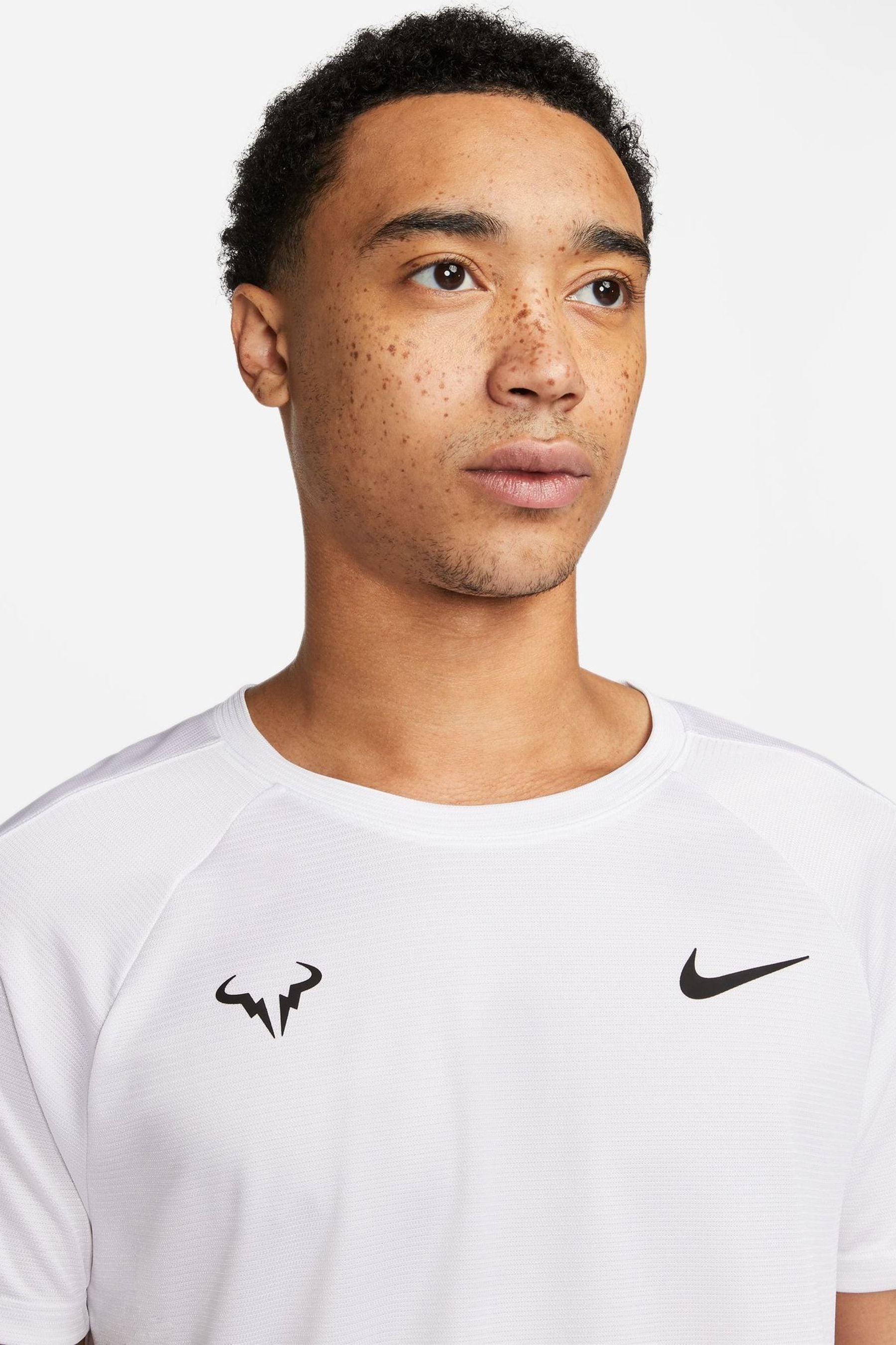 Buy Nike White Rafa Challenger Dri FIT Tennis T Shirt from the Next UK online shop