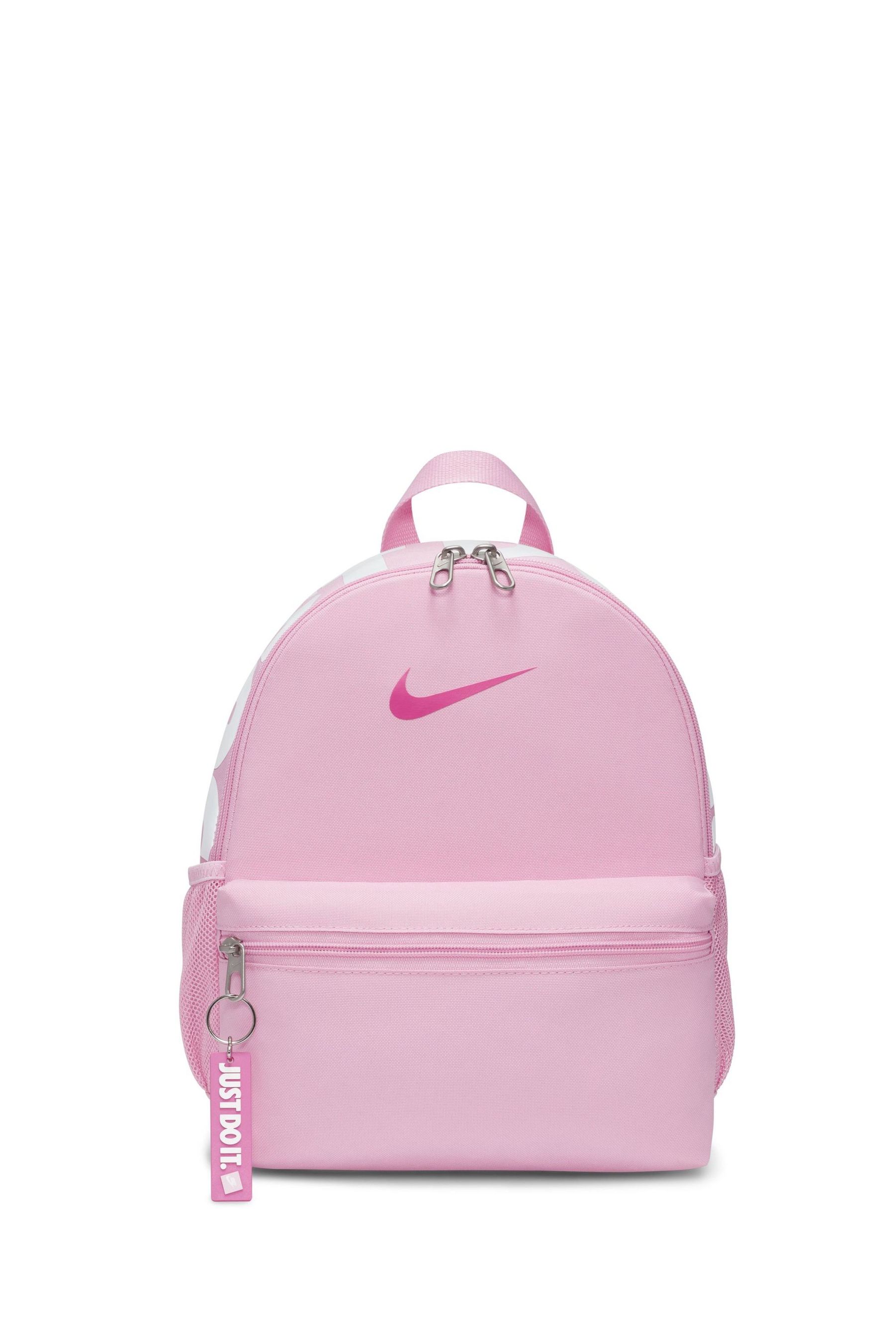 Nike mini just do it backpack in pink outlet