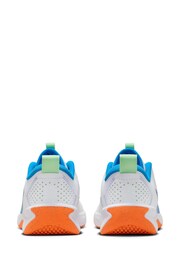 Nike White/Blue Infant Omni Trainers - Image 6 of 11