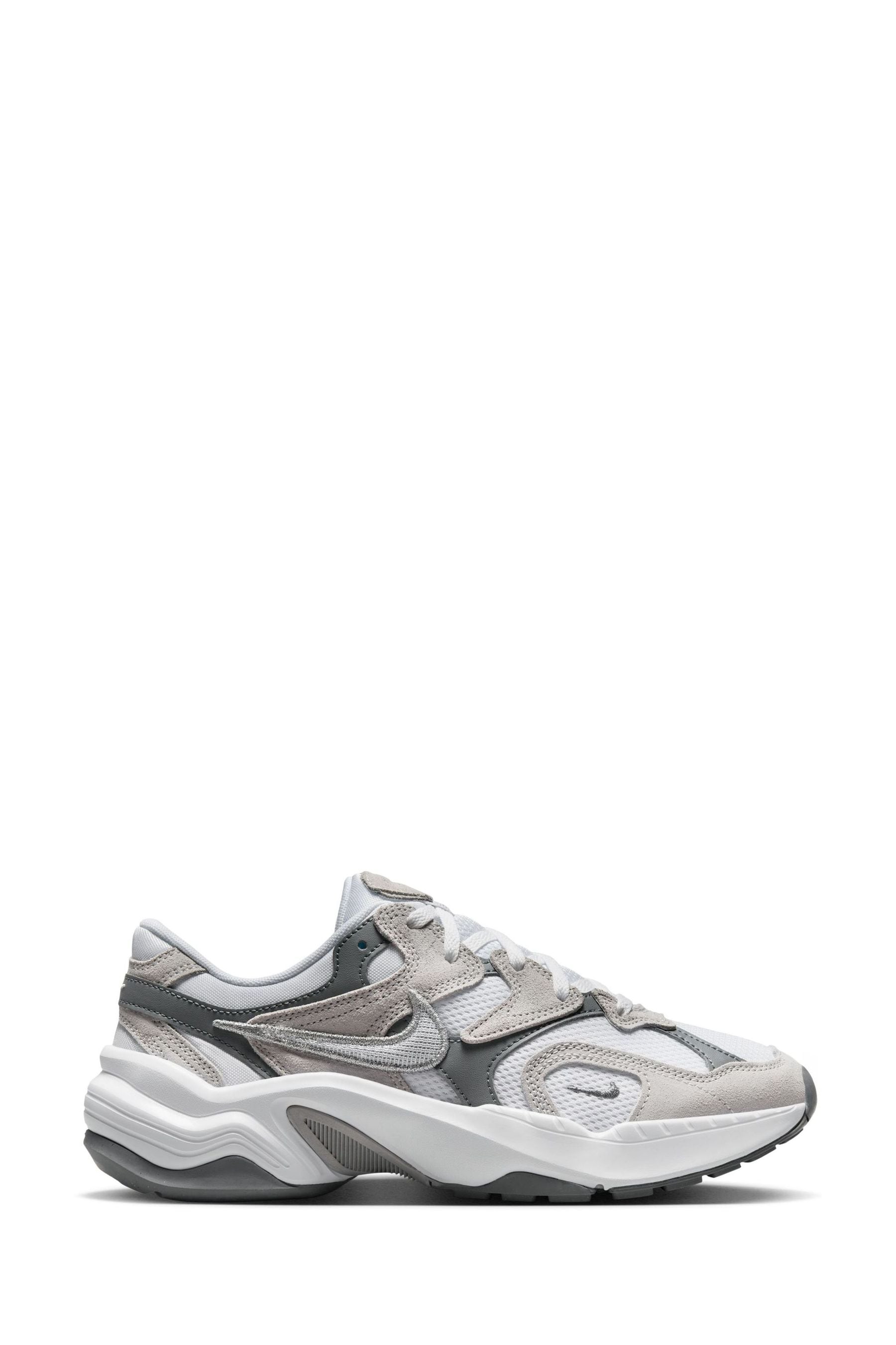 Buy Nike Grey White AL8 Trainers from Next Luxembourg