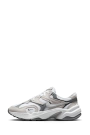 Nike Grey/White AL8 Running Trainers - Image 4 of 13