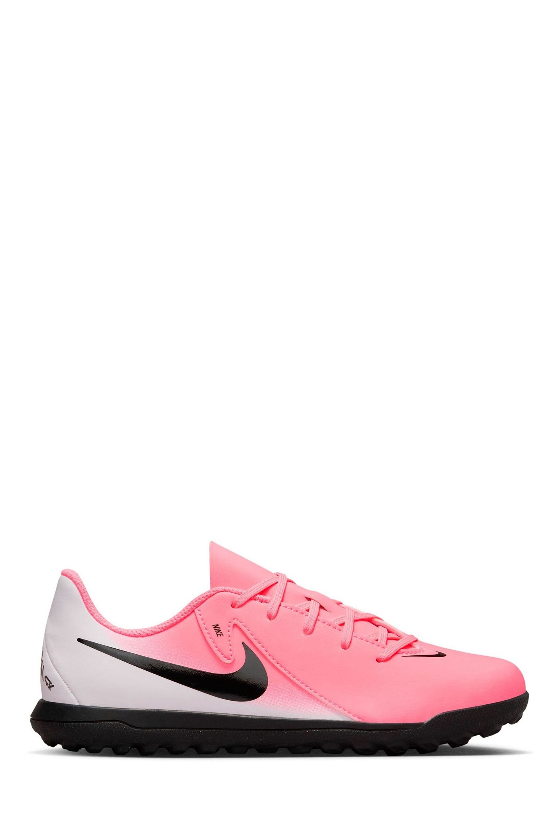 Pink nike turf shoes best sale