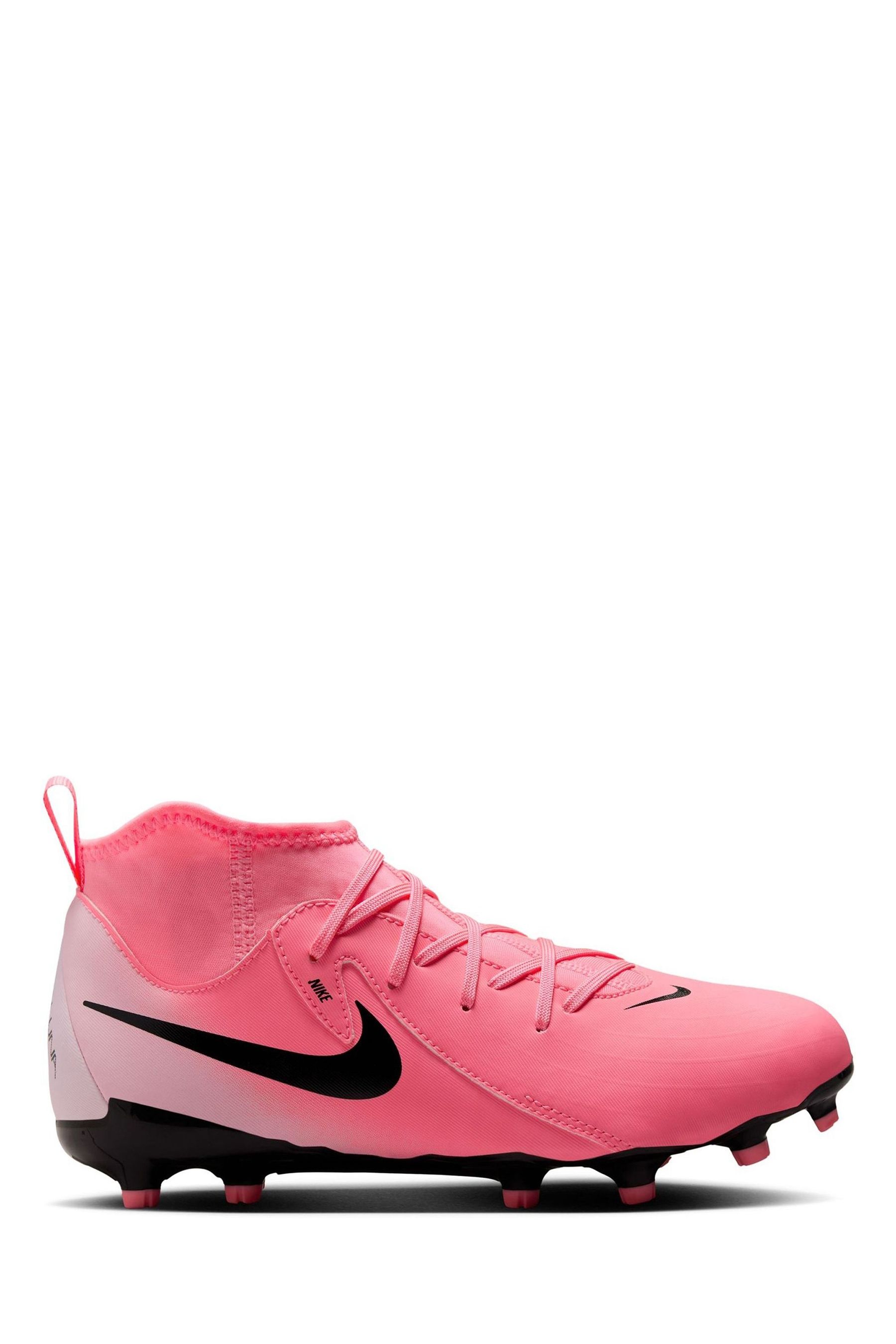 Nike boots pink and black discount