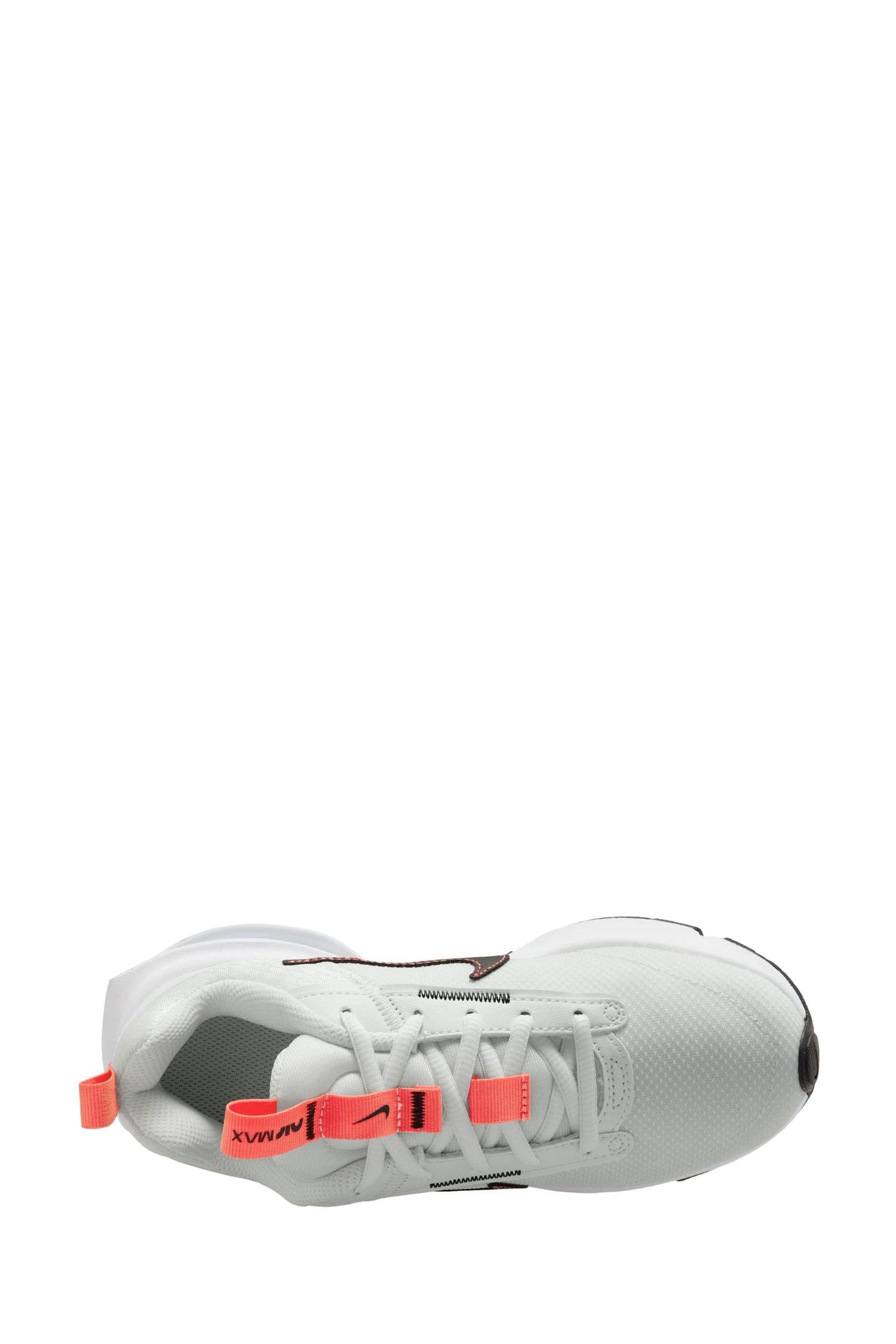 Nike white orange sports shoes online