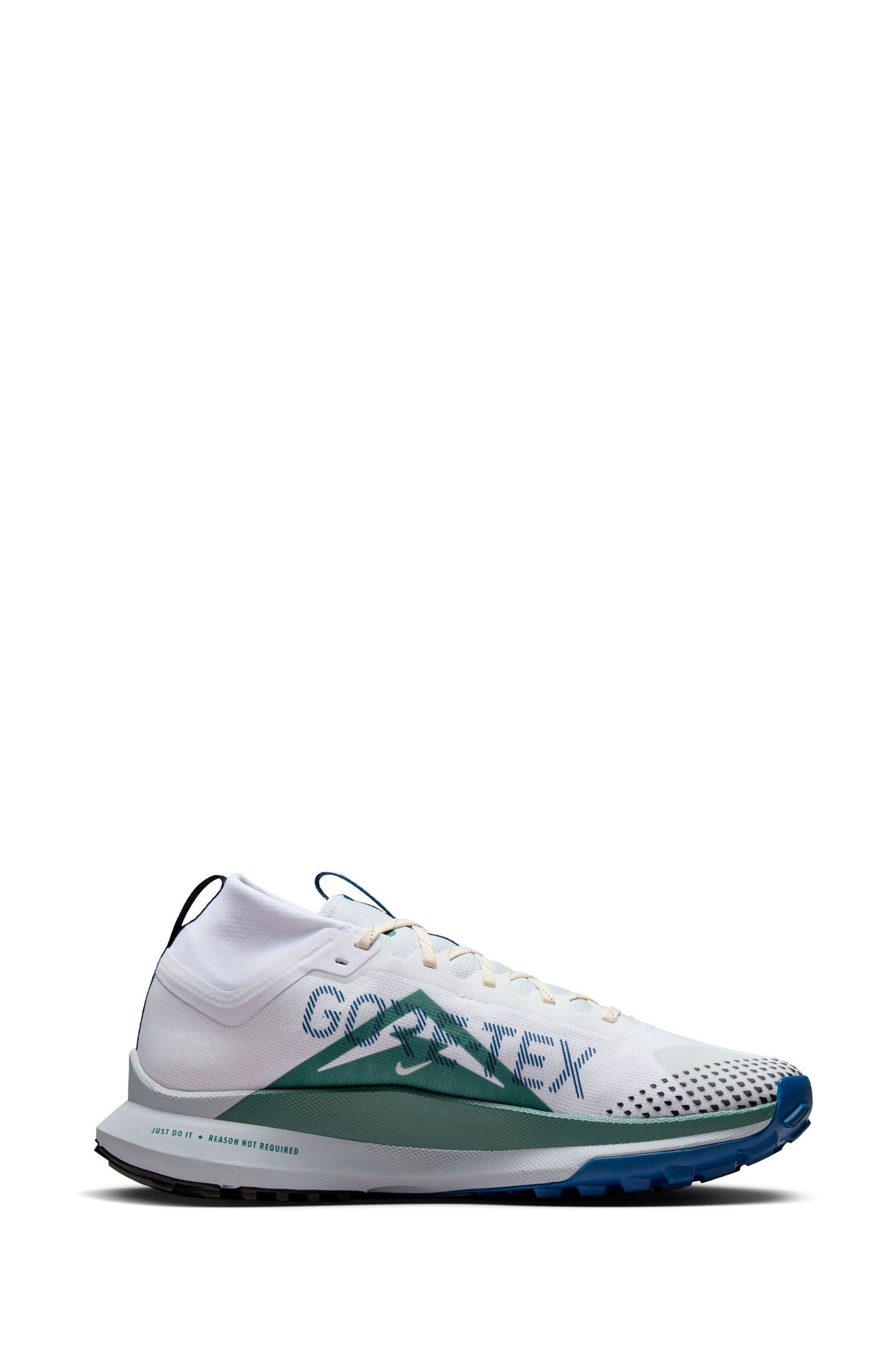 Buy Nike White Black React Pegasus Trail 4 Gore Tex Running Trainers from Next Luxembourg