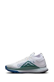 Nike White/Black React Pegasus Trail 4 Gore-Tex Running Trainers - Image 5 of 13