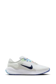 Nike White/Multi Youth Revolution 7 Trainers - Image 4 of 12