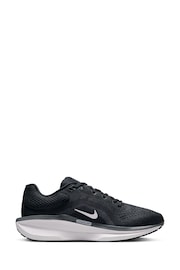 Nike Black/White Winflo 11 Road Running Trainers - Image 3 of 11