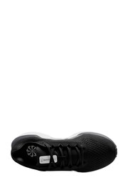 Nike Black/White Winflo 11 Road Running Trainers - Image 8 of 11