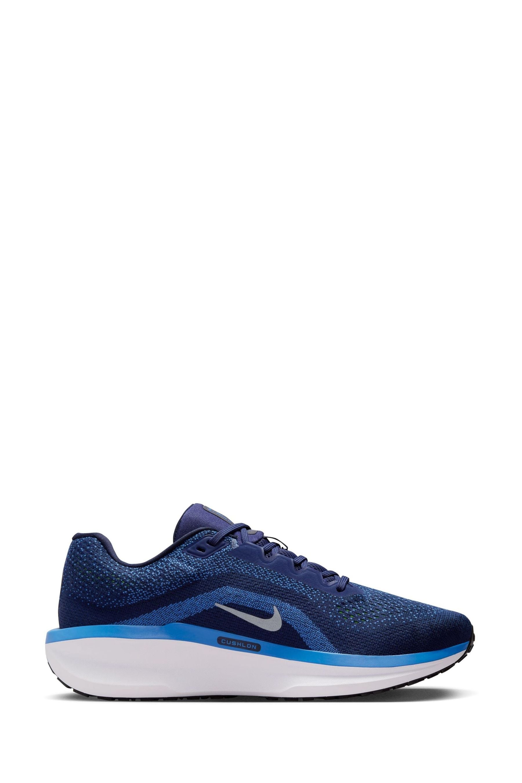Buy Nike Blue Winflo 11 Road Running Trainers from Next Luxembourg
