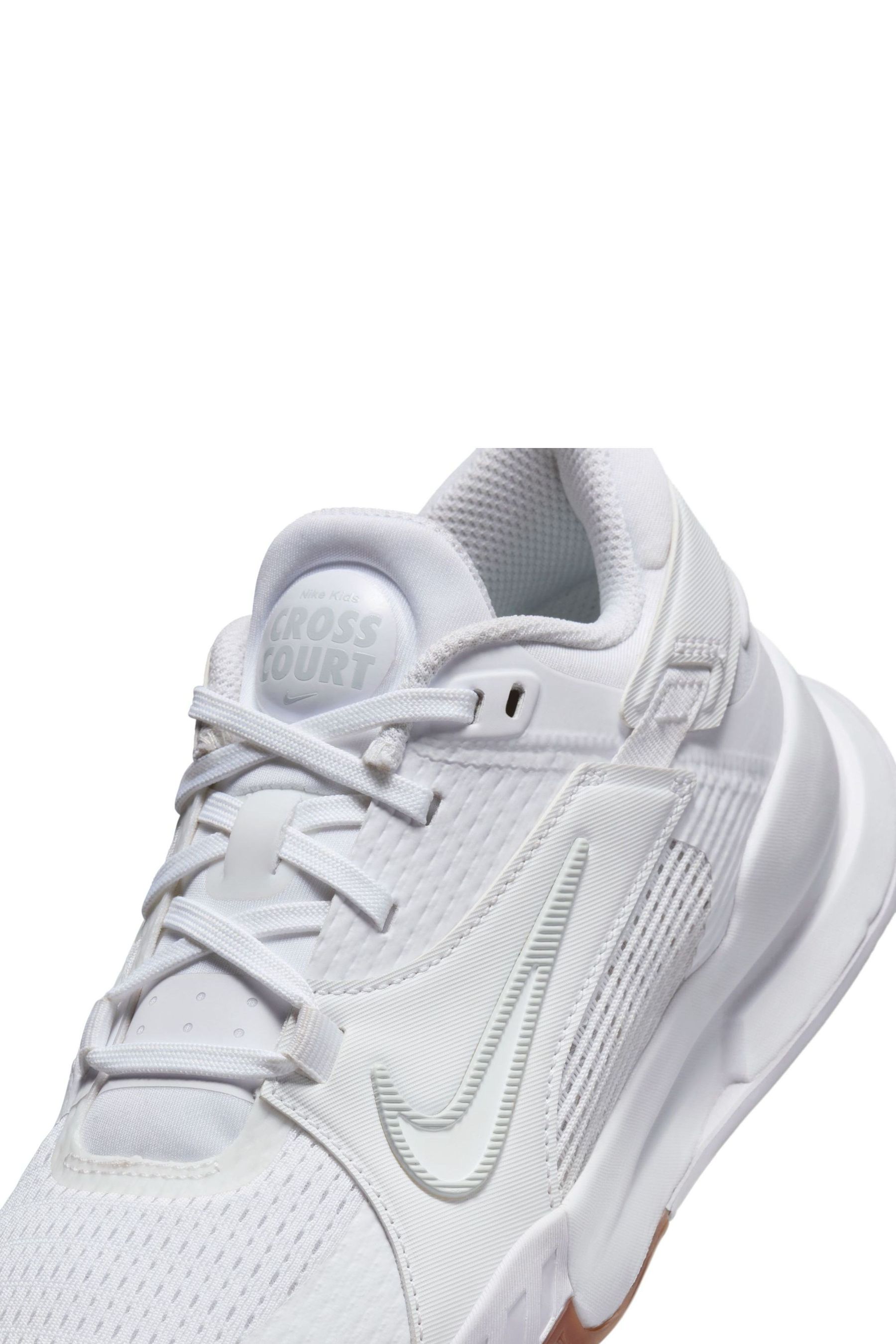 Buy Nike White Youth Crosscourt Trainers from the Next UK online shop