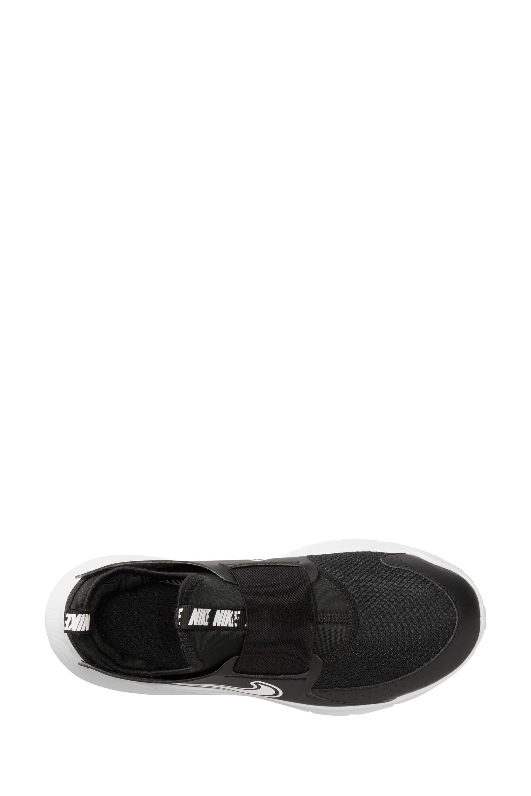 Nike Black White Youth Flex Runner 3 Trainers