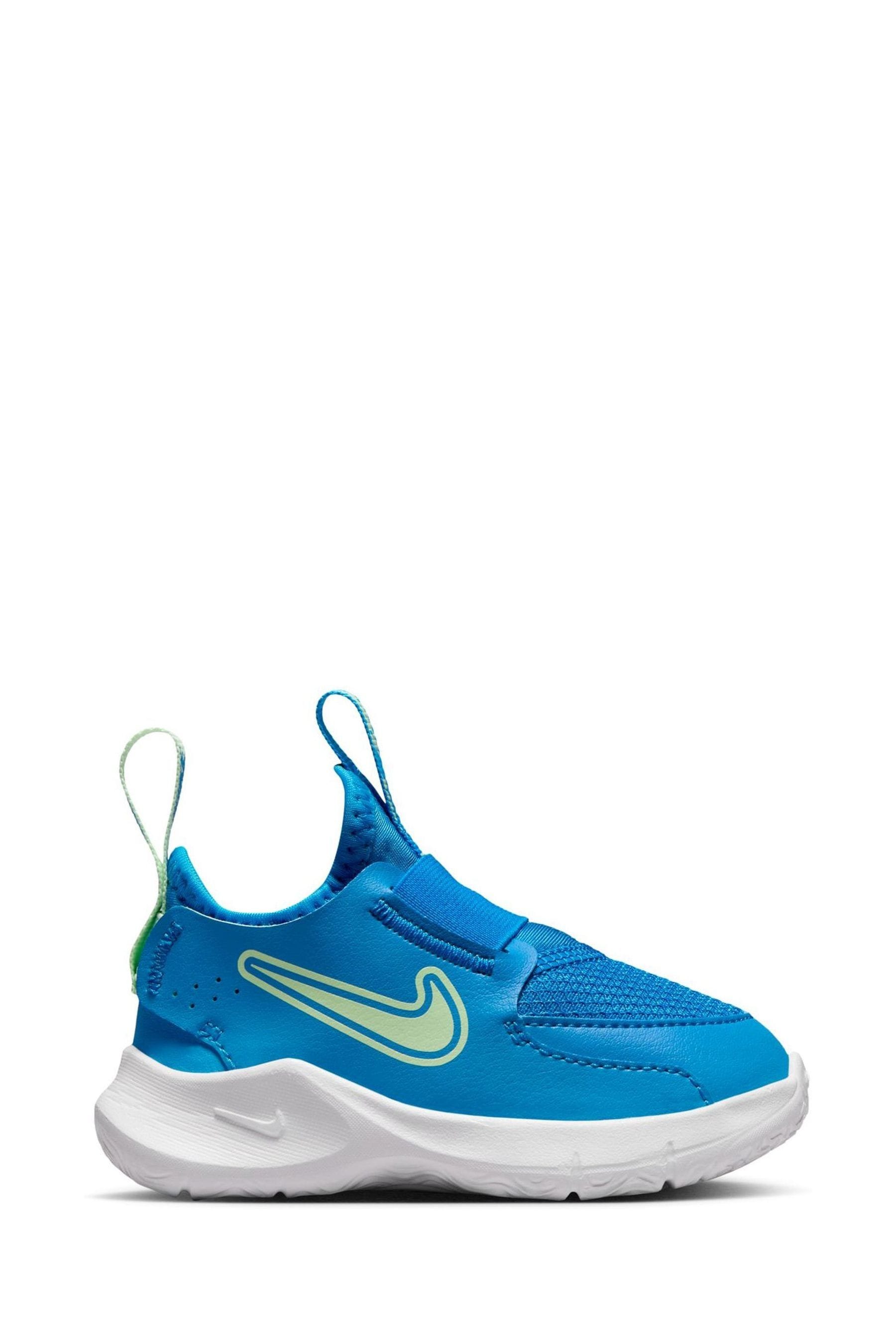 Buy Nike Blue Flex Runner 3 Infant Trainers from Next Luxembourg