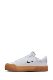 Nike White Court Legacy Lift Trainers - Image 2 of 11