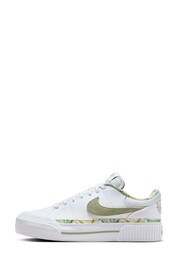 Nike White Court Legacy Lift Trainers - Image 3 of 10
