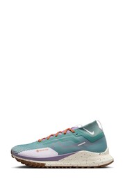 Nike Green React Pegasus Trail 4 Goretex Waterproof Running Trainers - Image 2 of 14