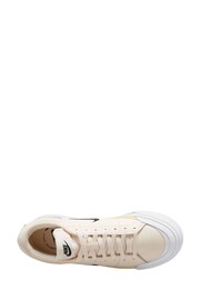 Nike White cream Court Legacy Lift Trainers - Image 10 of 14