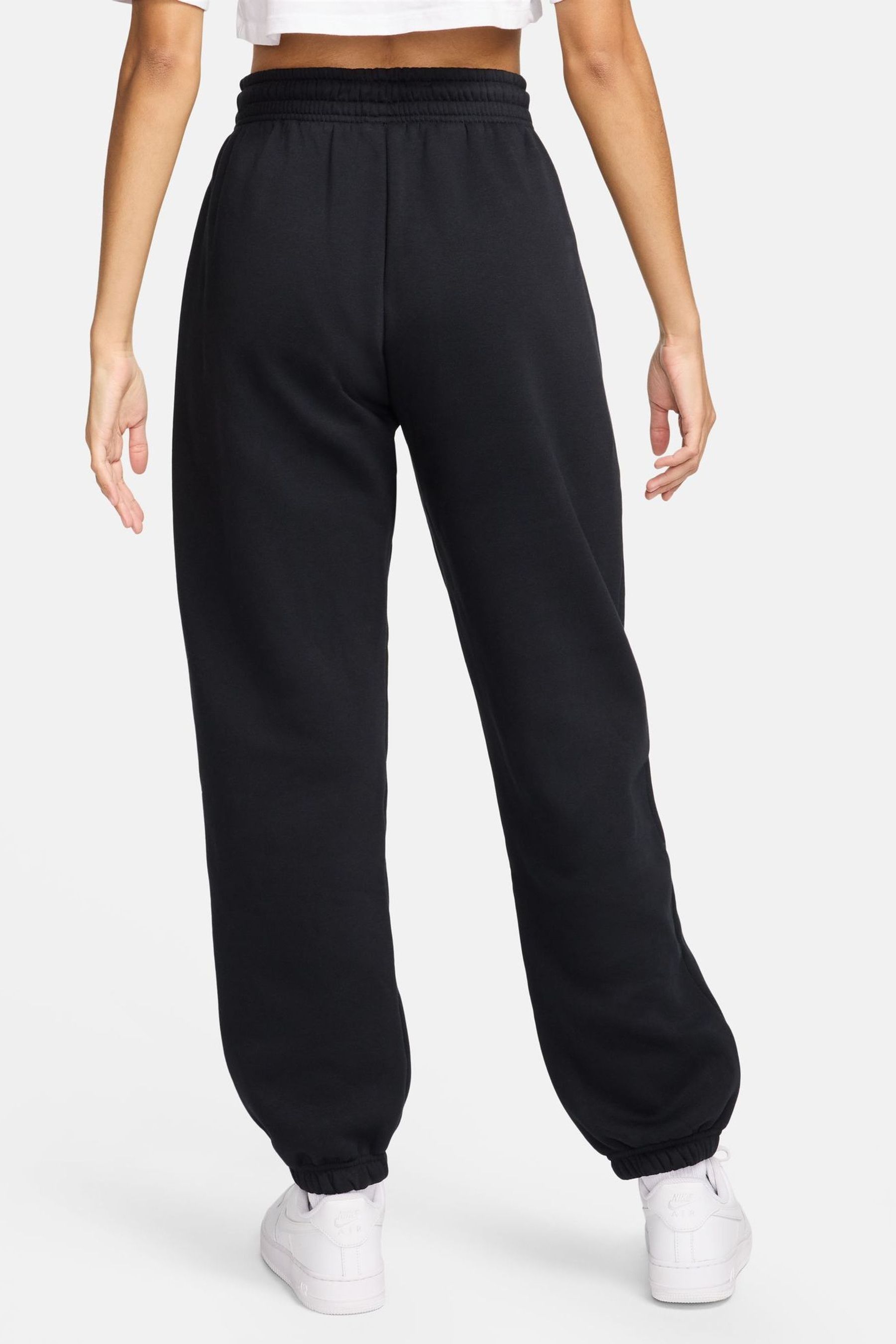 Buy Nike Black Phoenix Fleece HighWaisted Oversized Joggers from Next Netherlands