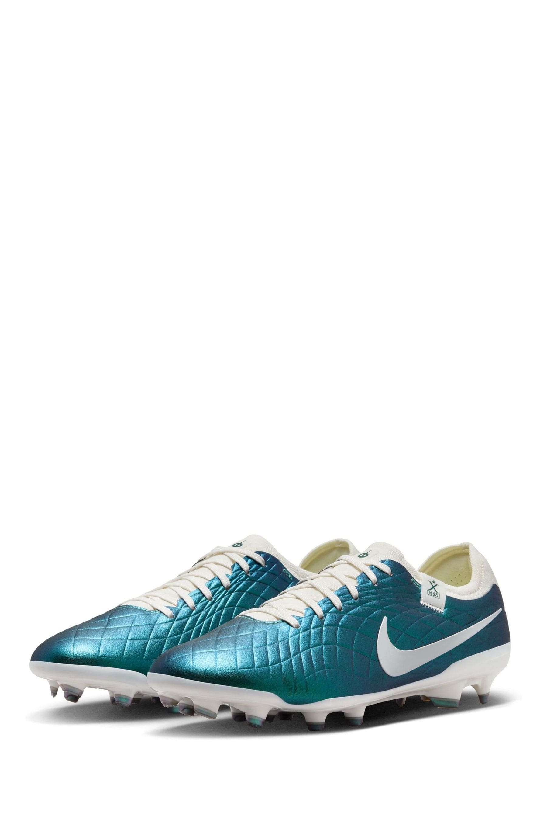 Blue and green nike soccer cleats online