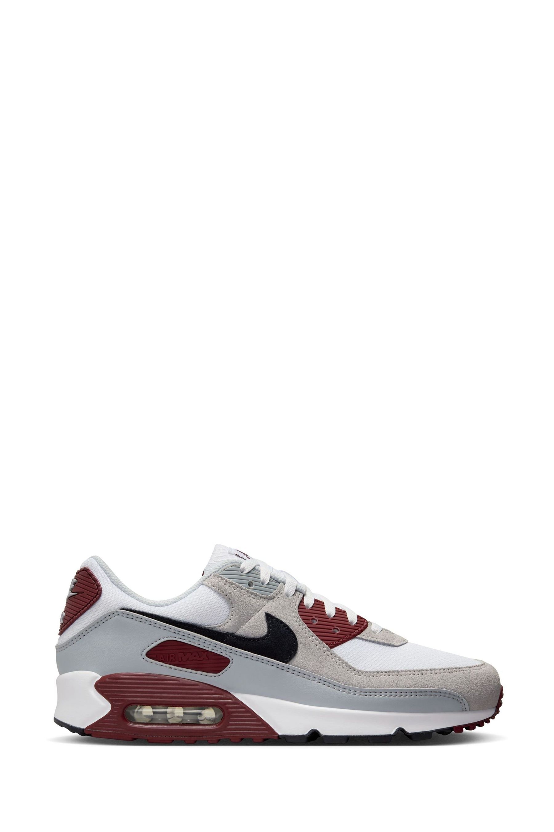 Buy Nike White Black Air Max 90 Trainers from the Next UK online shop