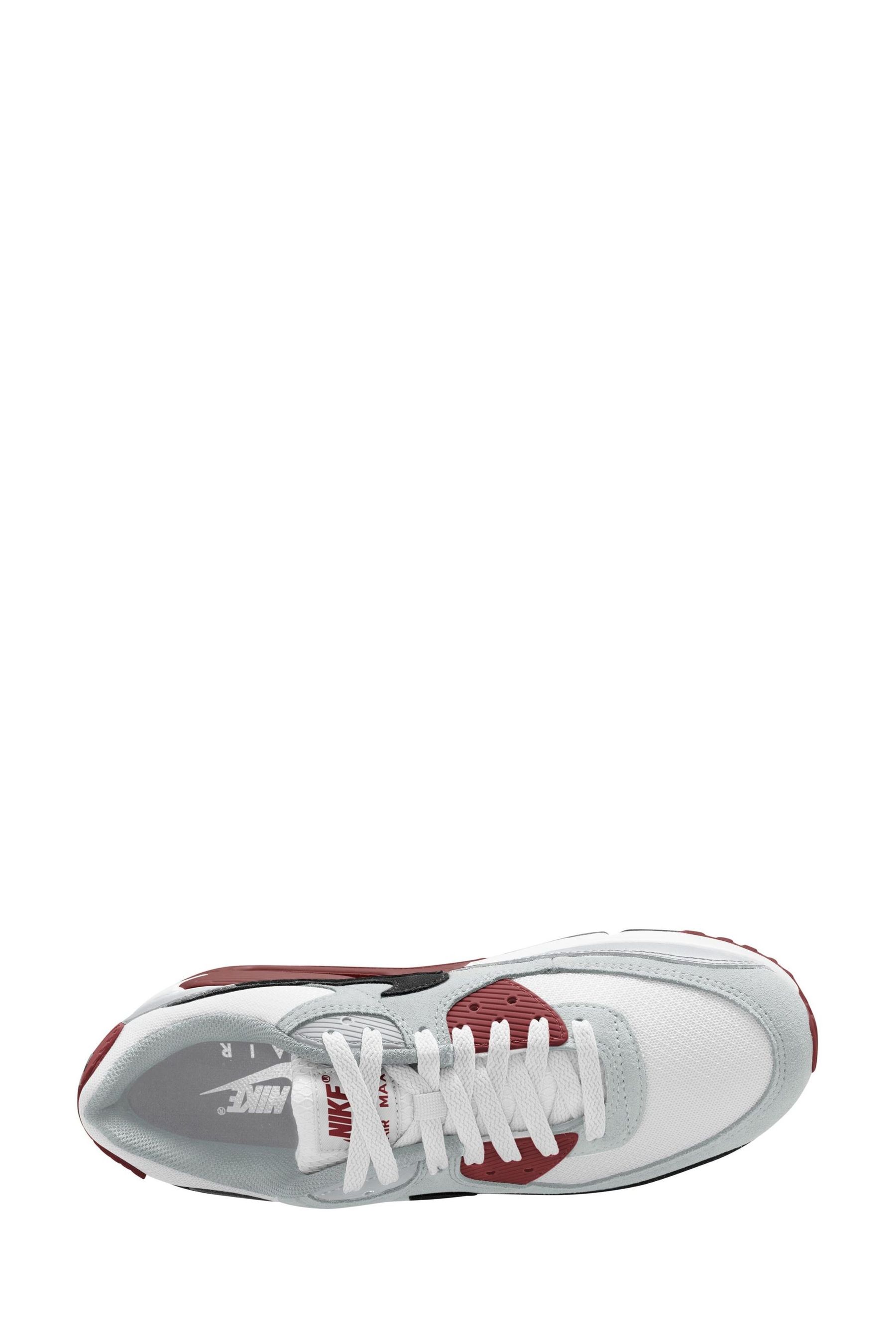 Red air max 9 outfit top