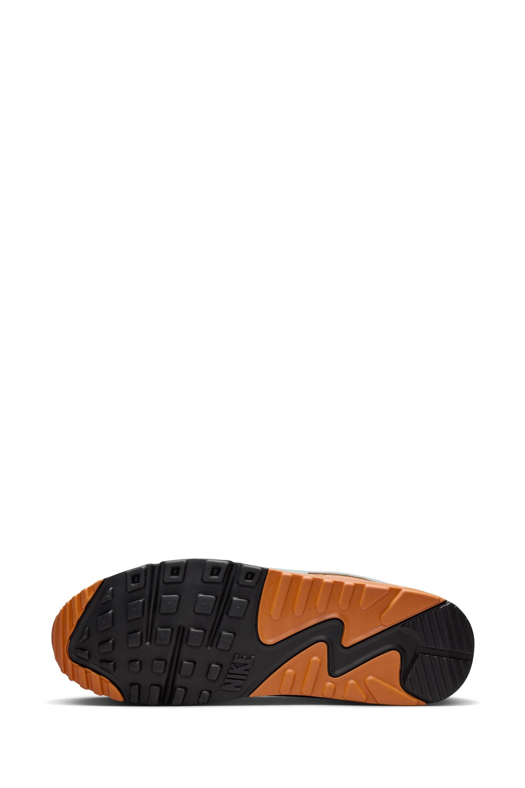 Buy Nike Brown White Air Max 90 Trainers from Next Luxembourg