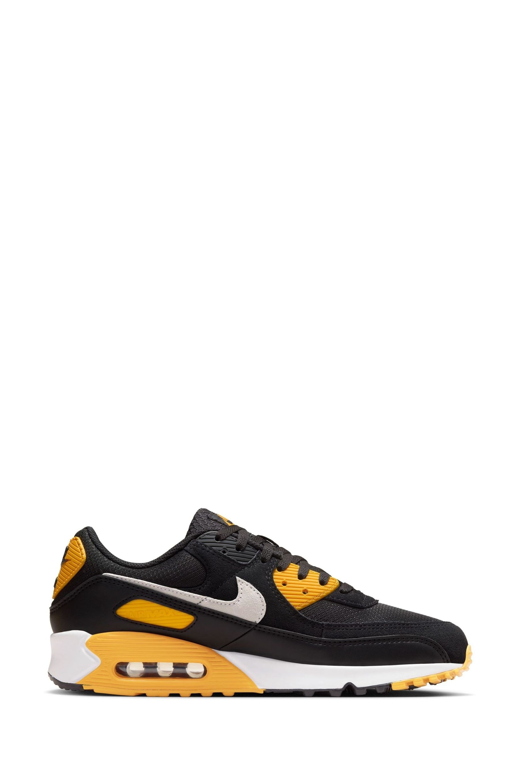 Buy Nike Yellow Black Air Max 90 Trainers from the Next UK online shop