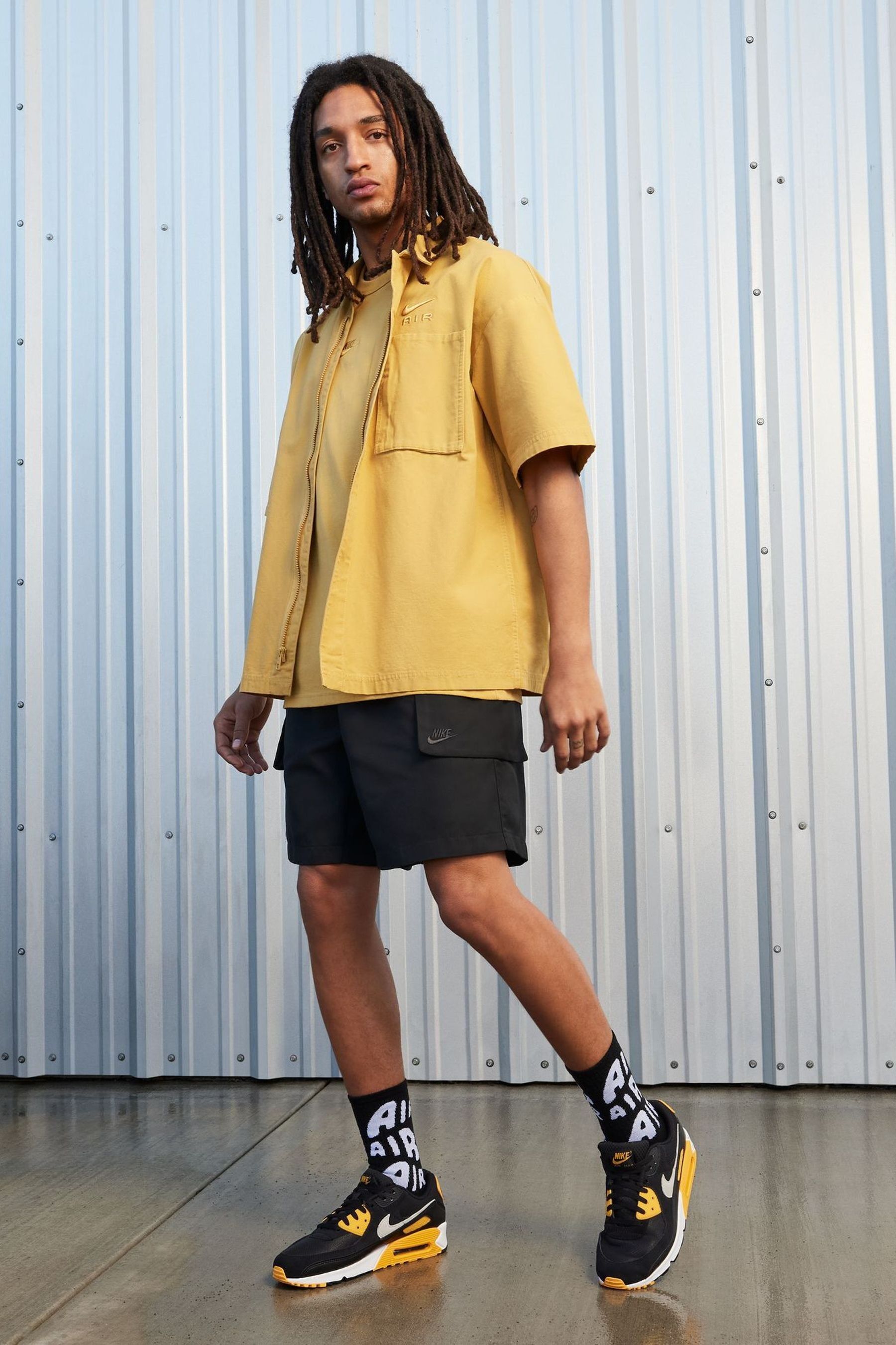 Black yellow air max 90 deals