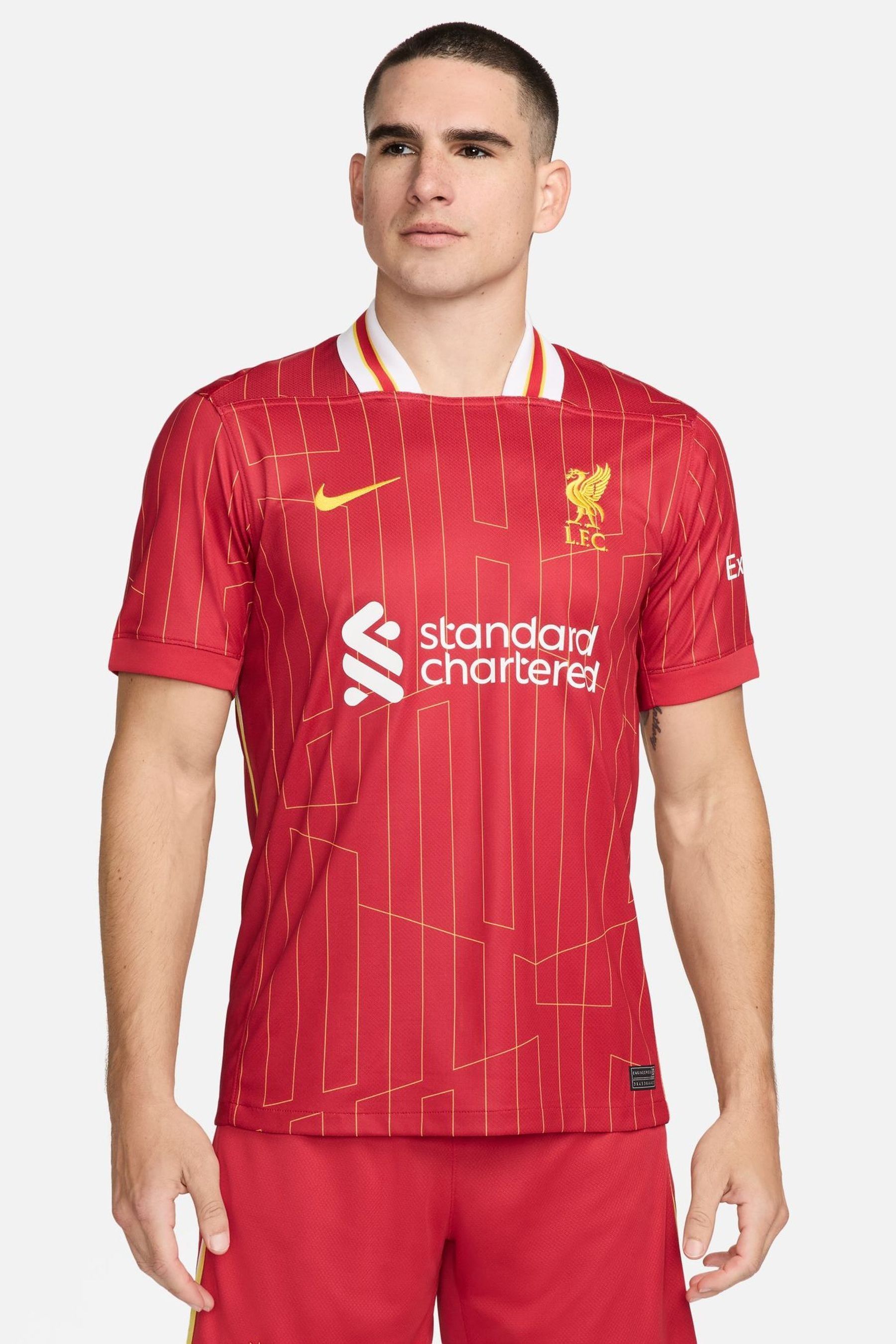 Buy Nike Home Liverpool FC Stadium Football Shirt 24 25 from the Next UK online shop