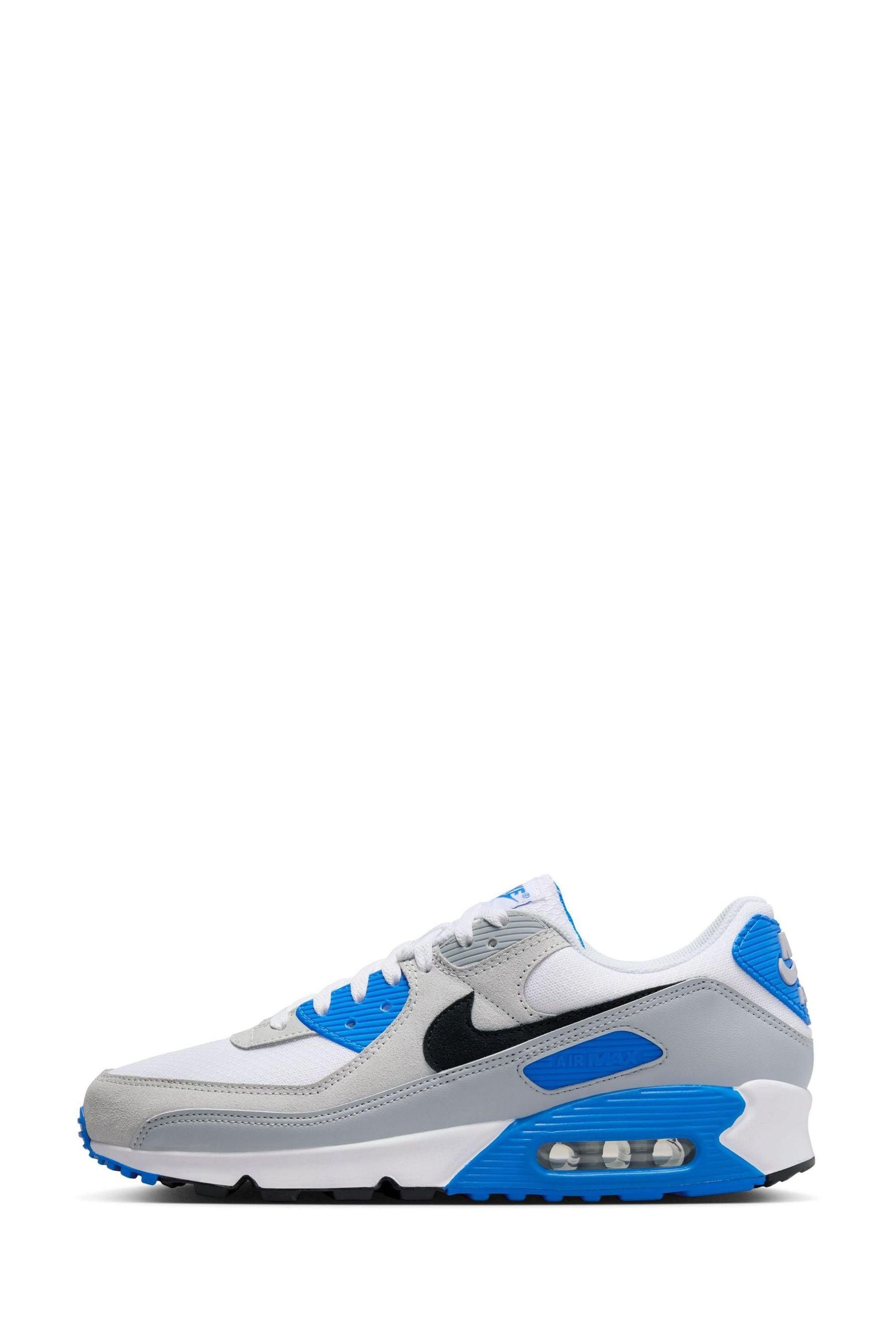 Blue and pink air max 90 hot sale