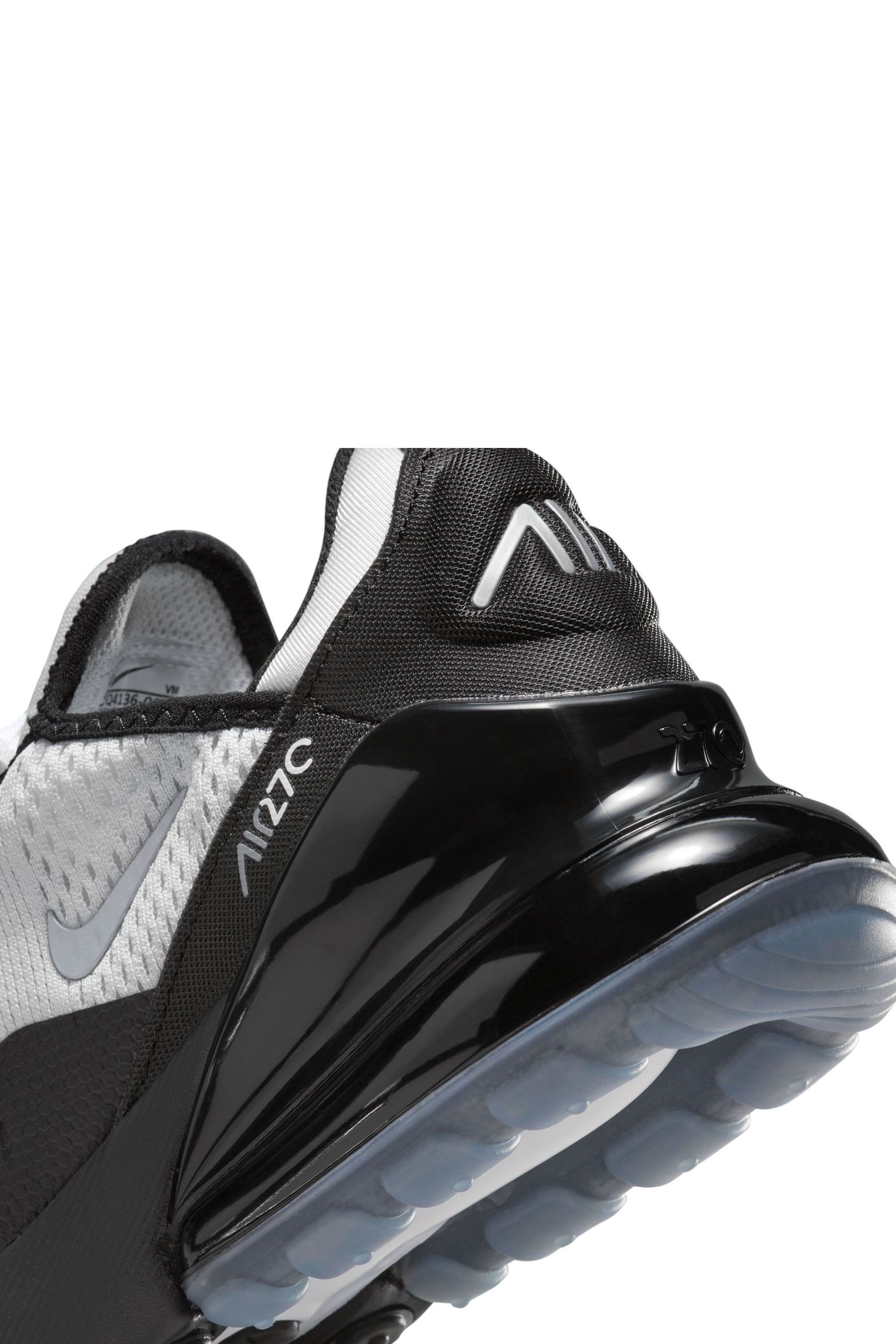 Nike 270 black and silver store