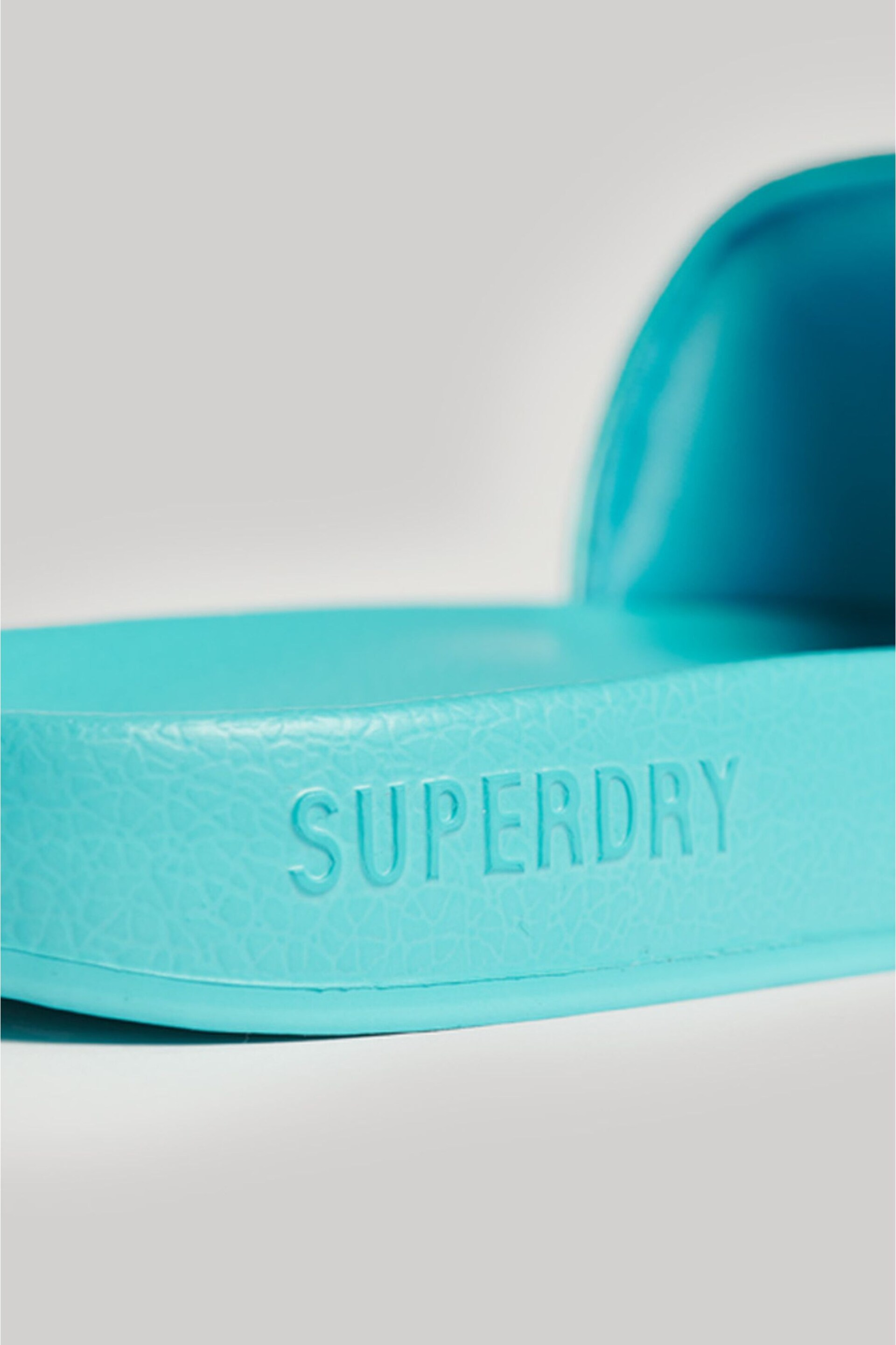 Superdry Blue Core Vegan Pool Sliders - Image 5 of 5
