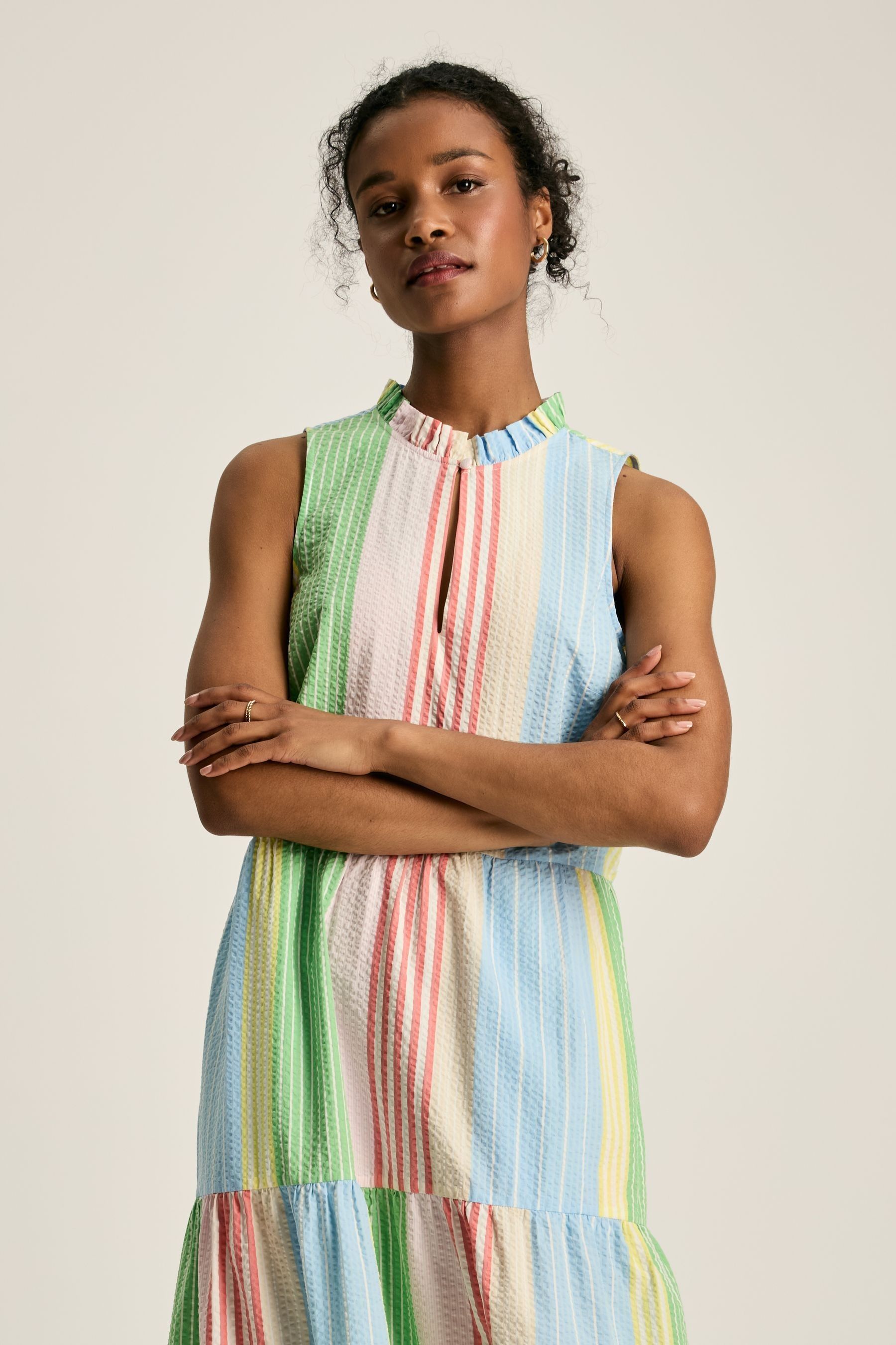 Buy Joules Dolcie Seersucker Maxi Sundress Next Ukraine