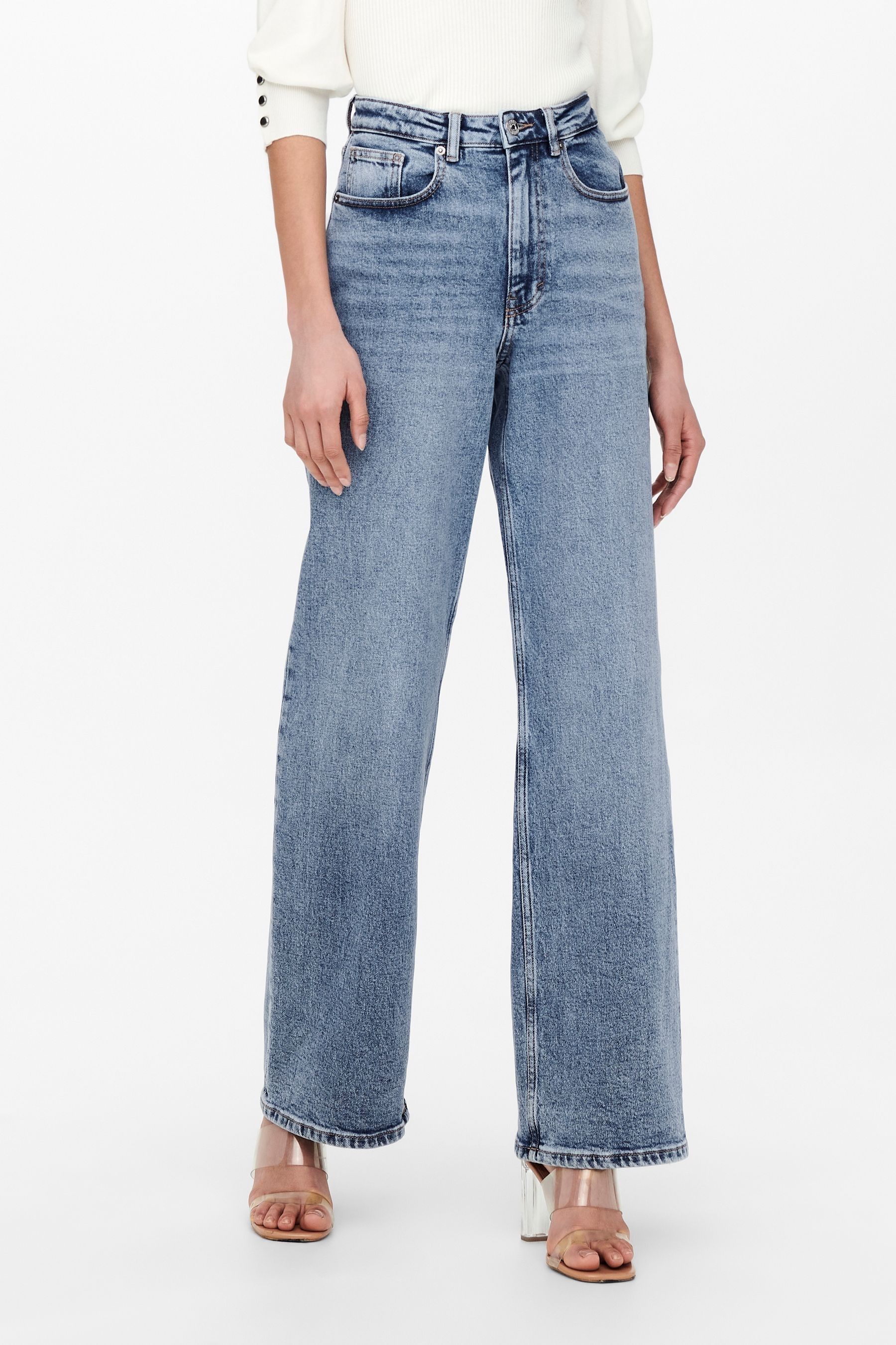 Only Onljuicy Rea365 Noos Jeans Blue 26 Woman