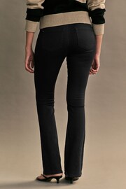 ONLY Black High Waisted Stretch Flare Royal Jeans - Image 3 of 6