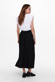 ONLY Black Jersey Midi Skirt - Image 3 of 7