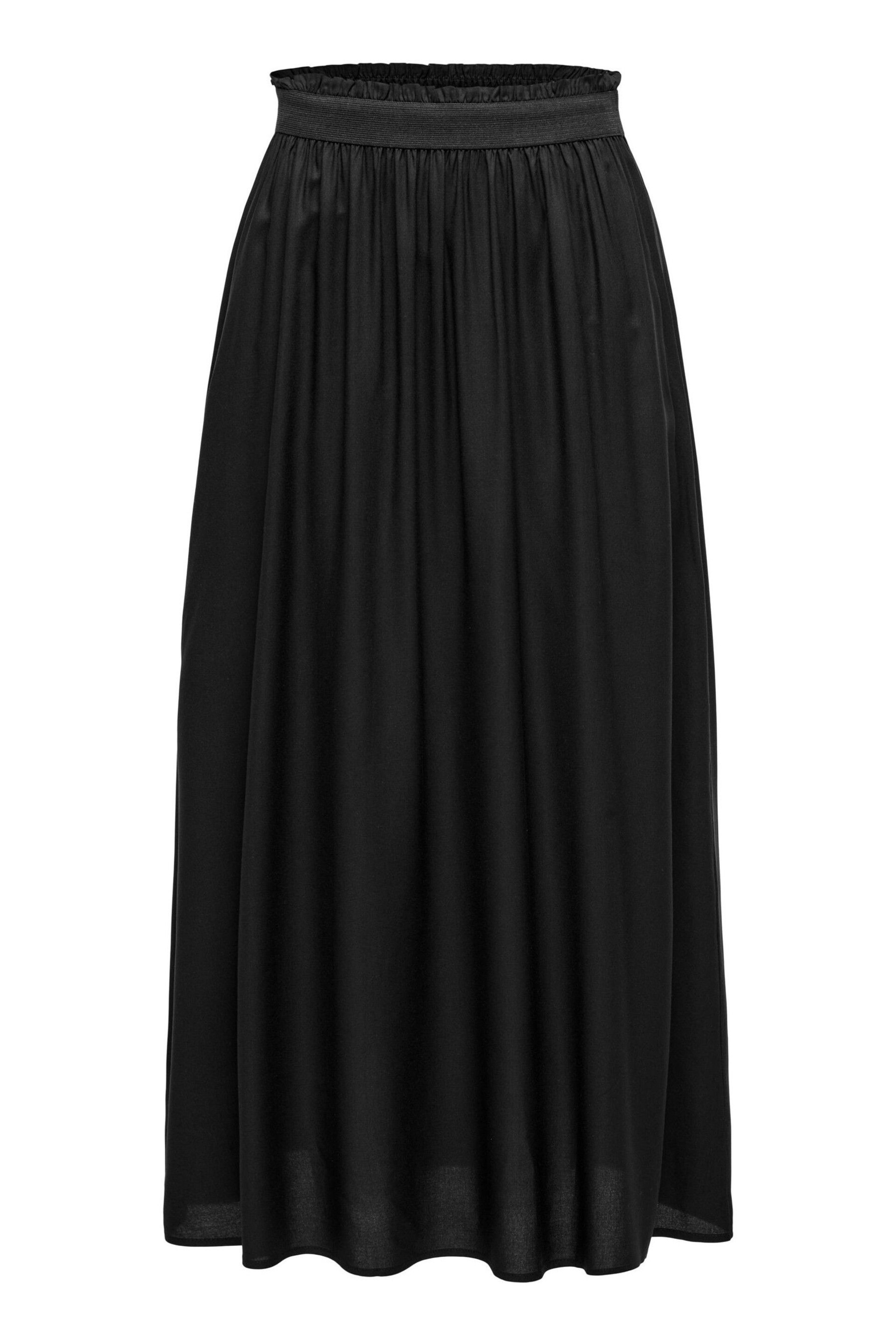 ONLY Black Jersey Midi Skirt - Image 6 of 7