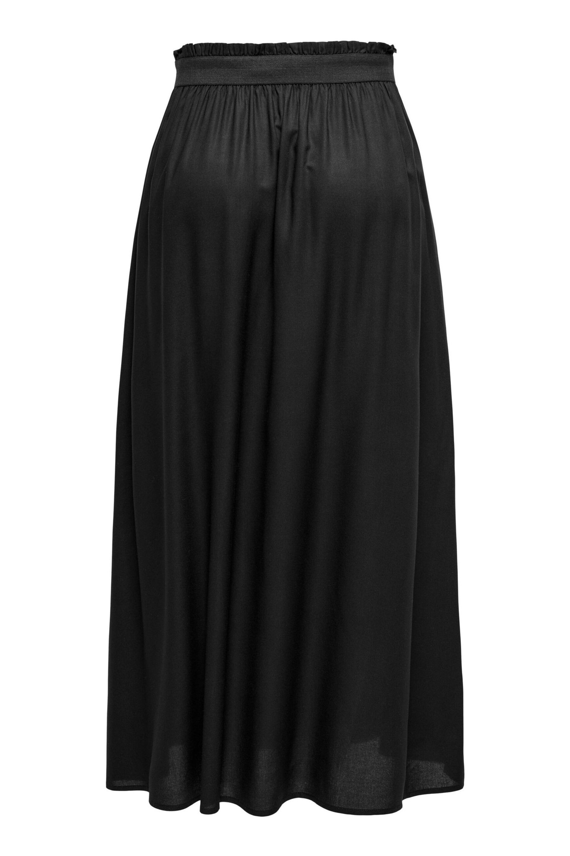 ONLY Black Jersey Midi Skirt - Image 7 of 7