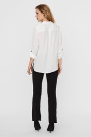 VERO MODA White Button Up Shirt - Image 2 of 6