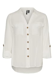 VERO MODA White Button Up Shirt - Image 6 of 6