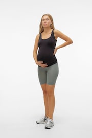 Mamalicious Maternity Over The Bump 100% Cotton Seamless Support Shorts - Image 1 of 6