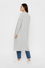 NOISY MAY Grey Cosy Longline Soft Cardigan - Image 2 of 6