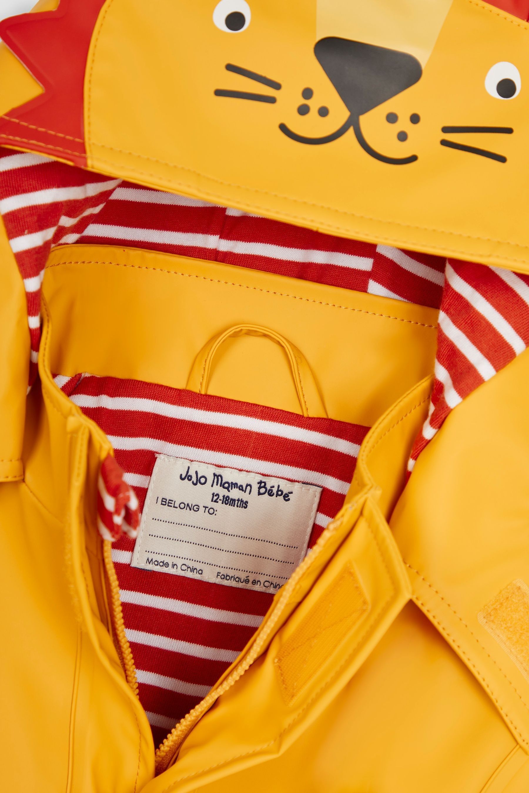 Jojo maman bebe yellow raincoat store